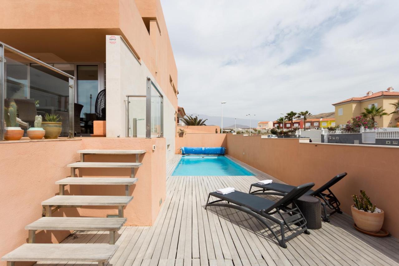 Modern House With Private Swimming Pool Villa El Médano Buitenkant foto